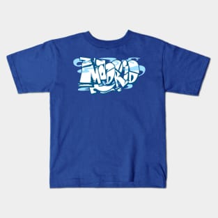 Madrid graffiti Kids T-Shirt